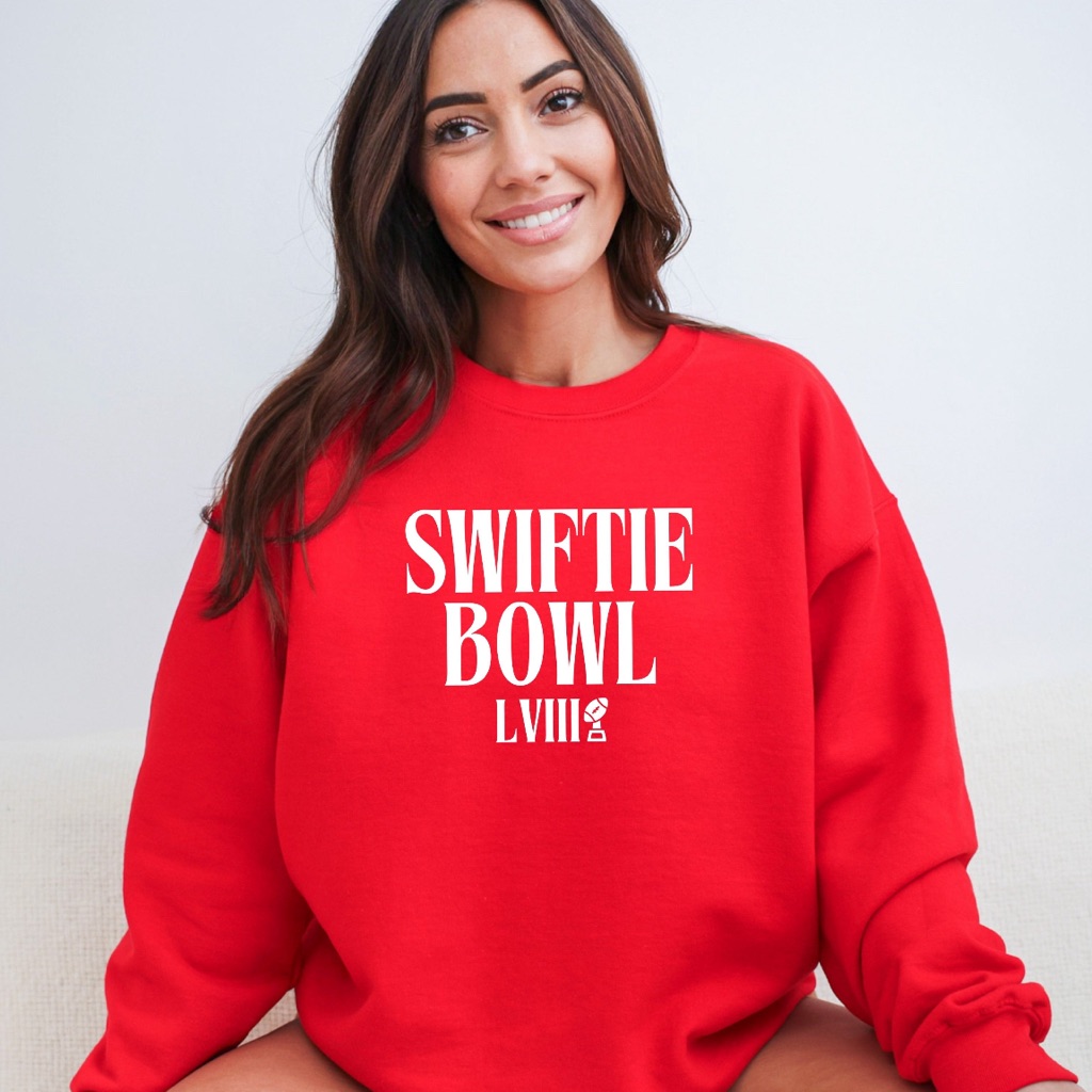 Swiftie Bowl Super Bowl Crewneck Sweatshirt